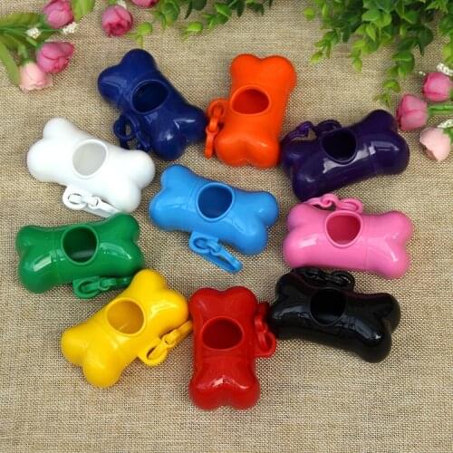 Pet Poop Bag Multipurpose Carrier Garbage Clean Dog Waste Poop Bag Dog Accessories Pet Supplies Pet trash bags 15 Bags Per Roll