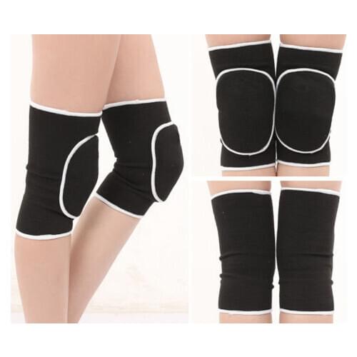 2pc Breathable Sponge Knee Pad Support Brace Soccer Sports Climbing Riding Protector