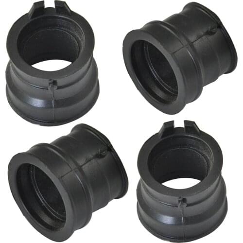 4PC Motorcycle Carburetor Intake Manifold carburetor pad plastic for Honda CBR250 CB400 MC14 MC17 MC19 MC22