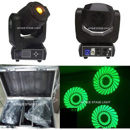 6pcs+flycase)Stage equipment for discotheques lyre led spot 90w lyre spot moving head dmx led moving head 90 watt