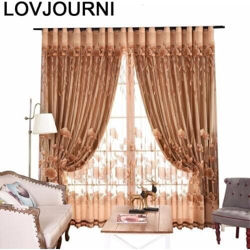 De Cortinas Vorhang Short Perde Tende Per Soggiorno Zaslony Do Okna Luxury Rideaux Pour Le Salon For Living Room Curtains