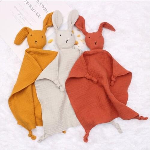 Baby Appease Towel Newborn Baby Sleeping Dolls Kids Sleep Toy Soothe Appease Towel Bib