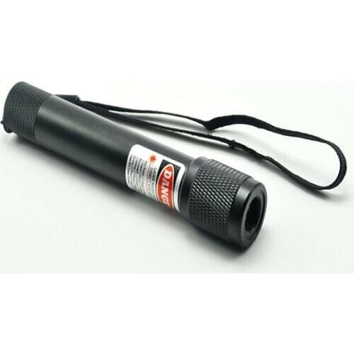 Focusable 1mW 650nm Red Laser Pointer Portable Torch Flashlight 14500 Type