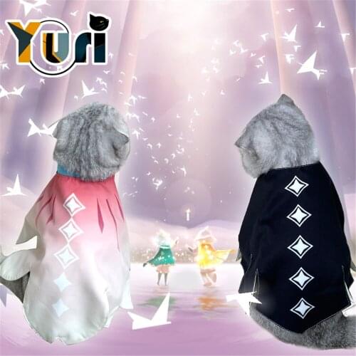 Game Sky: Children of Light White Bird Pet Clothes Cat Cloak Dog Clothing Cosplay Anime Collection Cute C