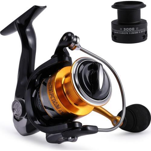 Dayselect 14+1 BB Double Spool Fishing Reel 5.5:1 Gear Ratio High Speed Spinning Fishing Reel Carp Fishing Reel For Saltwater