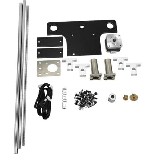 1Set for Creality Ender 5 /Ender5 Pro Dual Z Axis Lead Screw Upgrade Kit Dual Motor Dual Z Axis Support Mod