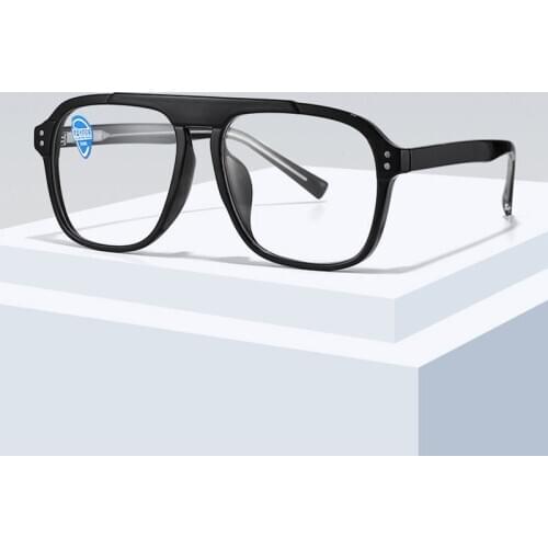 Fashion Anti-Blue Ray Optical Eyewear New Arrival Plastic Glasses Frame Full Rim Spectacles Men and Women Style
