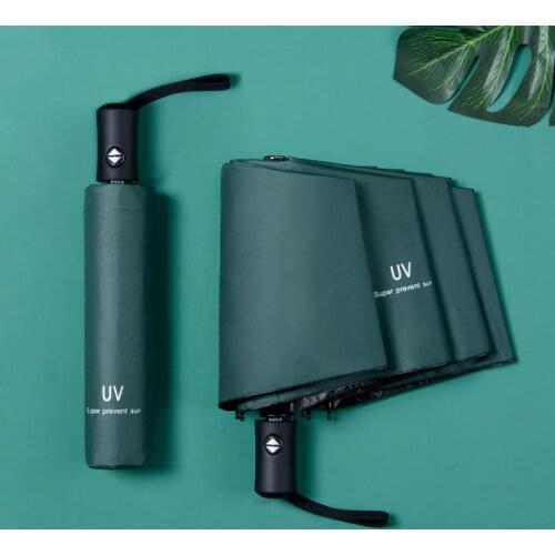 Fashion Folding Umbrella Rain Women Gift Men Mini Pocket Parasol Girls Anti-UV Waterproof Portable Travel UMBRELLAS Umbrella