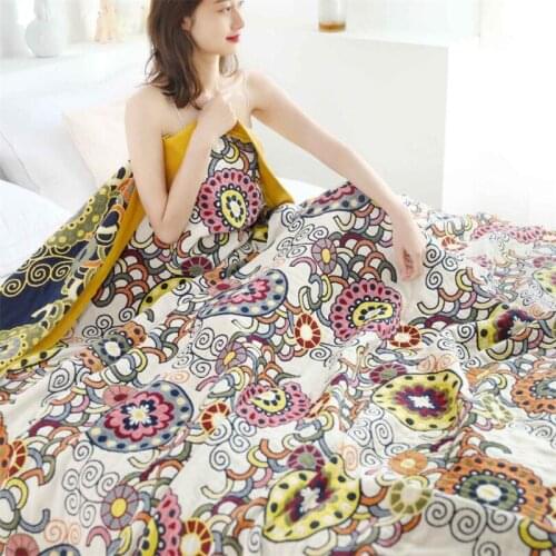 MR.ZHU Cotton Throws On The Sofa