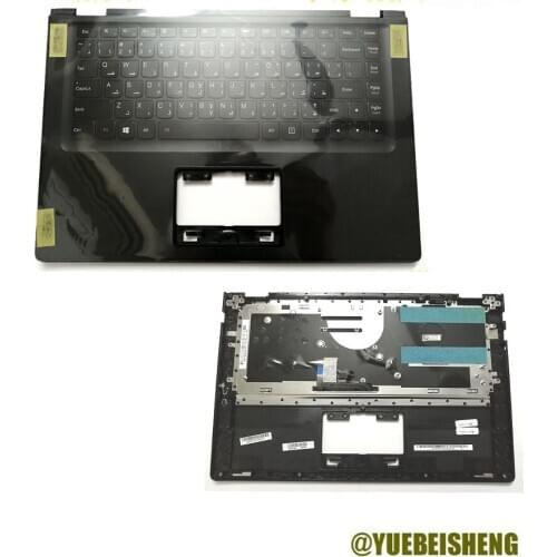 YUEBEISHENG New For Lenovo Yoga 2 13 Yoga 2-13 Palmrest Arabic Keyboard upper cover With Backlit,90205169
