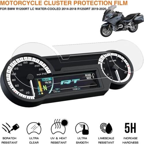 Motorcycle Dashboard Screen Film Speedometer Scratch Protector for-BMW R1200RT LC 2014-2018 R1250RT 2019 2020