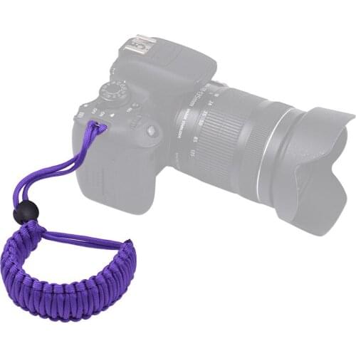 Adjustable Braided Paracord Camera Wrist Strap Lanyard for Canon Nikon Sony DSLR ILDC Cameras Binoculars Lens Accessories