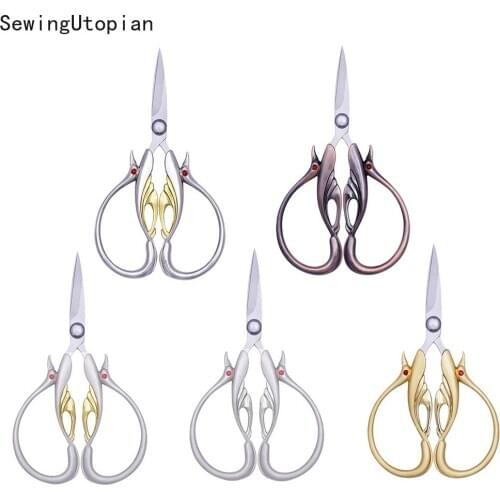 Retro Classic Vintage Antique Craft Scissors Embroidery Scissors Stainless Steel Fabric Cutter Tailor Scissors Sewing Scissor