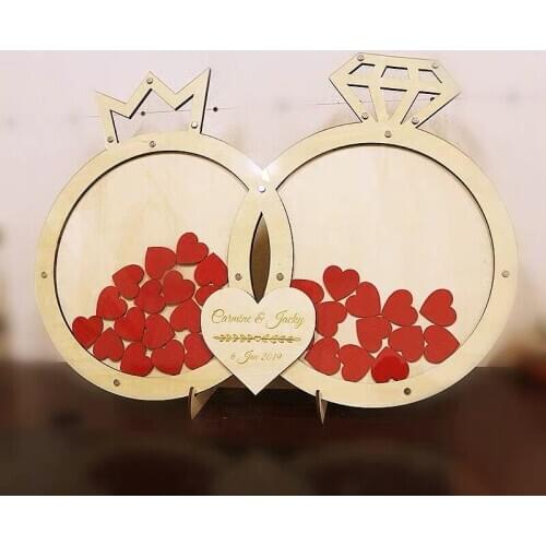 Wedding Message Book Ring Message Book Heart Message Book Crown Message Book Diamond Ring Message Book Wedding Message Book