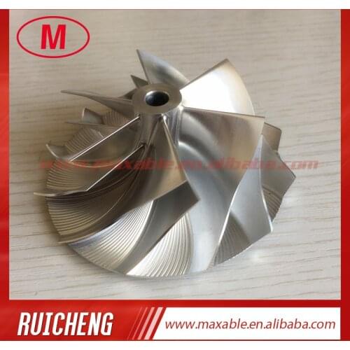 TD05H 25G 60.50/78.00mm reverse rotation 6+6 blades Turbocharger Billet/milling/aluminum 2024 compressor wheel