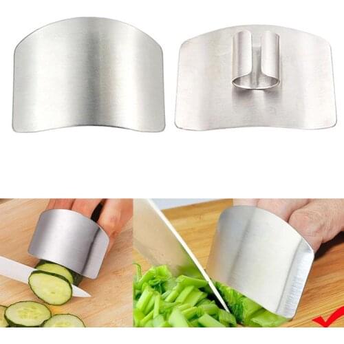 Finger Guard Finger Protectors Stainless Steel Finger Hand Cut Protect Knife Safe Use Creative Kitchen Products Gadgets Tools