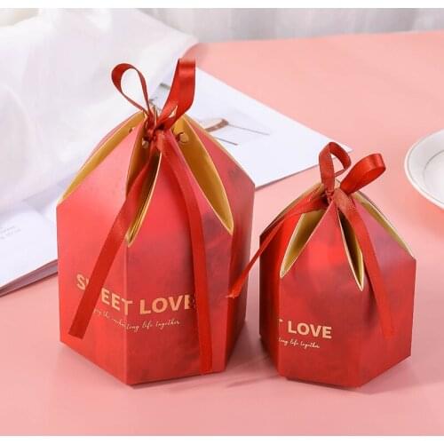 Green Candy Box With ribbon chocolate gift boxes souvenirs for guests wedding favors and gifts Birthday Baby Shower Favors boxes