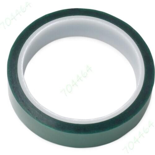 10pcs /lot 0.06mm x 20mm x 33m(100ft) Green PET Tape High Temperature Heat Resistant For PCB Solder