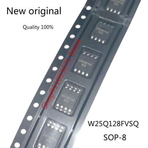 10PCS/LOT W25Q128FVSG W25Q128FVSQ SOP-8 25Q128FVSG 25Q128FVSQ SMD 25Q128 SOP8 SOP Original In Stock