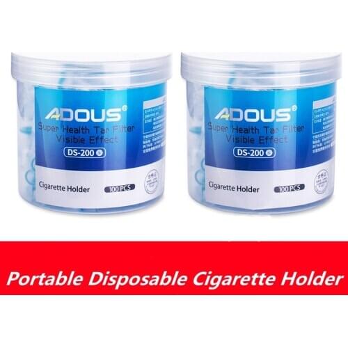 100pcs/lot New Upgrade Disposable Cigarette Holder Green Health Tar Filter Tip Tobacco Filtration Holder Abandoned Mouthpiece