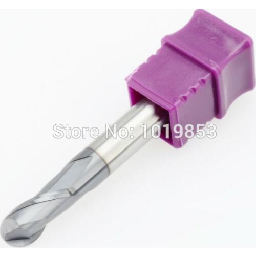 4pcs CGS-460 R3X6X50L HRC55 SOLID tungsten carbide end mill for stainless steel