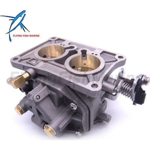6F6-14301-00 01 02 03 04 05 06 Carburetor Carb Assy for Yamaha Boat Motor E40G E40J E40 40HP 2-Stroke