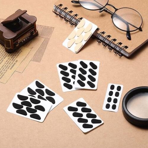 8pc Glasses Nose Stick Nose Pads Self Adhesive Eyeglass EVA Nose Pads Anti-Slip Glasses No Makeup Nose Pads Eyeglasses Nosepads