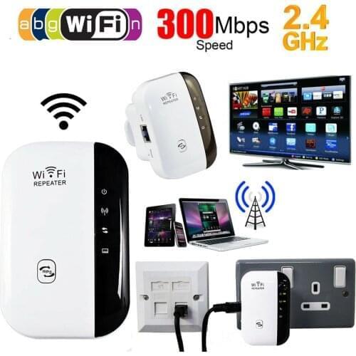 Wireless WiFi Repeater Wifi Extender 300Mbps WiFi Amplifier 802.11N Wi Fi Booster Long Range Repiter Wi-fi Repeater Access Point