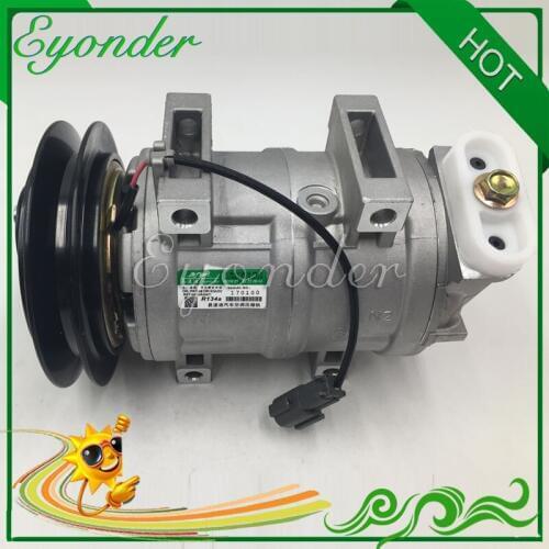 DKS15CH AC A/C Air Conditioning compressor Cooling Pump for HITACHI KENKI HEAVY DUTY MACHINE 506011-9910 4456130 TH4713906