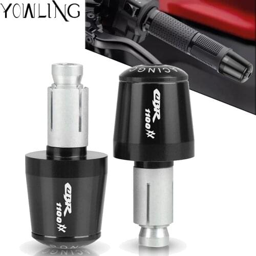 FOR Honda CBR1100XX BLACKBIRD CBR1100 XX CBR 1100 XX 1996-2007 Motorcycle grips Bar End Plugs Handle Handlebar Plug End Cap grip