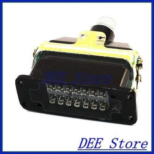 AC 400V 6A Flange Mount Electric Aviation Connector Plug CA14JZ1/KA