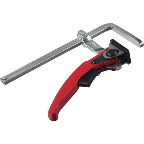 F-Klemme Rail Clamp Woodworking Bar Ratcheting Guide Klemme Tischklemme Quick Release DIY Carpentry Tool For MFT Table Track