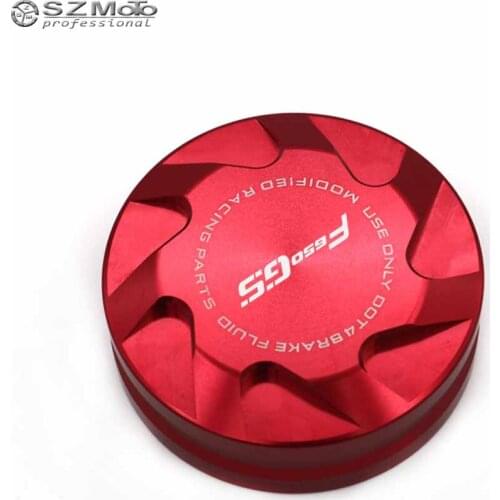 Front Brake Master Cylinder Fluid Reservoir Cover For BMW F650GS F650 GS 2008-2013 2012 Aluminum Motorcycle Accessories CNC