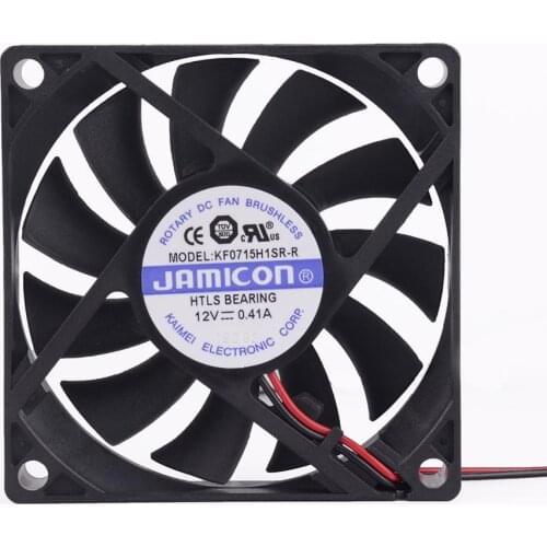JAMICON KF0715H1SR -r 24 v 0.41 A 7 cm 7015 2 line cooling fans quiet fan