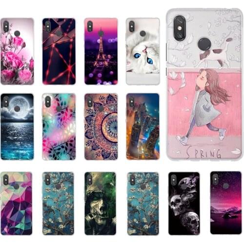 Soft TPU Case for Xiaomi Mi Max 3 Max3 Case Silicone Back Cover for Xiaomi Mi Max3 Cover Phone Shells for Xiaomi MiMax3 Fundas