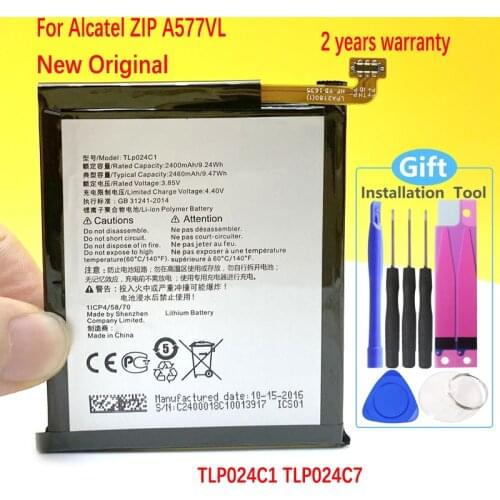 New Original Battery For Alcatel V577VL TLP024C1/TLP024CJ Smartphone