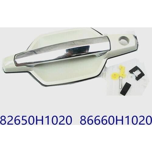 Genuine chrome Front Outside Door Handle catch LH RH for hyundai Terracan 2001-2006 Rear Exterior Door Handle left right