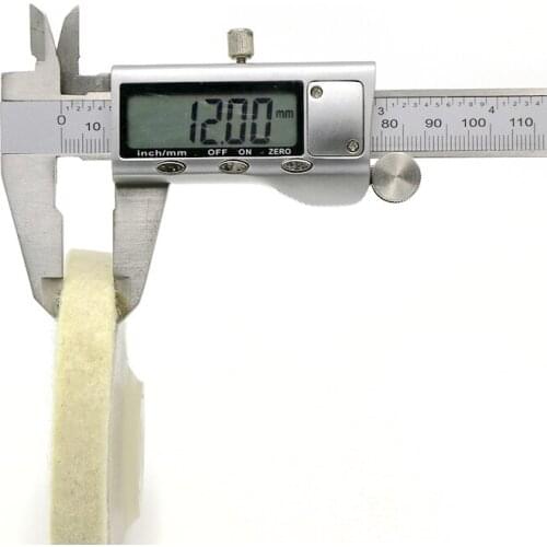 For Car Woodwork 12mm Wool Felt Beige Buffing Disc Rotary For angle grinder 4inch Mat Replacement Useful Polishing Durable