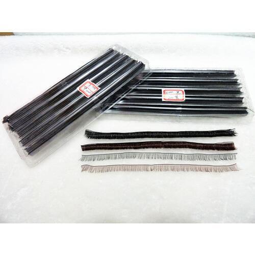 Black White Brown 3 Colors 1cm*20cm DIY Eyelashes for BJD SD Reborn Doll Eye Lashes for 1/3 1/4 1/6 1/8 Dolls Eyelash 200Pcs/Lot