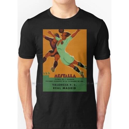 Vintage Spanish Futbol Soccer Sport Ad T Shirt 100% Pure Cotton Spanish Spain Futbol Football Soccer Vintage Sport Ad 1931