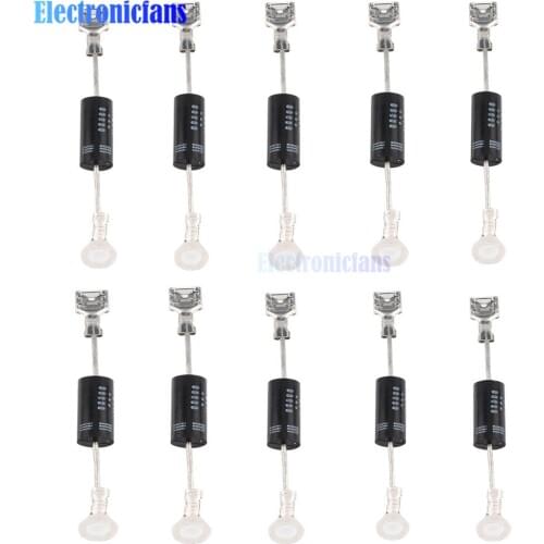 10Pcs/lot CL01-12 High Voltage Diode RG403 HV-6X2PI RG3110 Microwave Oven Induction Cooker High Voltage Diode Rectifier