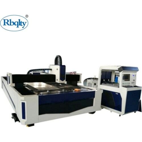 1500W RBSK-1540 500W/750W/1000W CNC sheet metal fiber intergrated Raycus laser cutting machine for sales