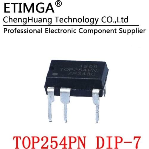 5PCS/LOT TOP254PN TOP254P DIP-7 LCD power drive management chip