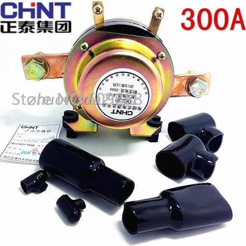 CHINT 24V DK239 300A 300A Automobile Battery Electromagnetic Type Power Supply Protect Leakage Switch Mater Switch