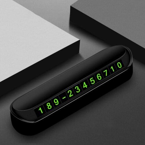 Car Temporary Parking Card Phone Number Card Plate For Audi I Ah Ah A8 A3 A4 A6 A5 Q7 R A3 3-Door