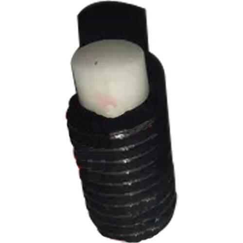 1pcs M16 Nylon head black machine meter screw Buffer screws Positioning bolt Soft top bolts Limit elasticity 20mm-55mm length