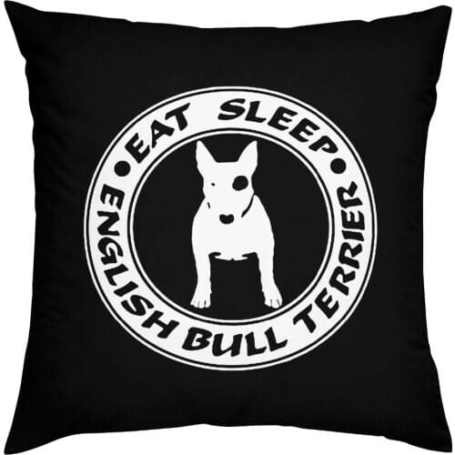 English BullTerrier Hold Pillow Case Funny Dog Pet Case Dog Lover Gift Puppy
