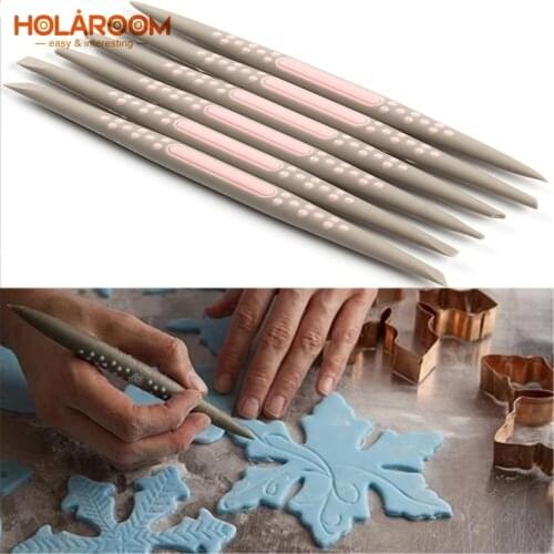 Holaroom Chocolate Cupcake Cookie Sugarcraft Carving Tools Cake Fondant Modelling Tools Pastry Decorating Tool Baking Accessory