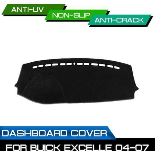 Car Dashboard Mat Anti-dirty Non-slip for Buick Excelle 2004 2005 2006 2007 Dash Cover Mat UV Protection Shade