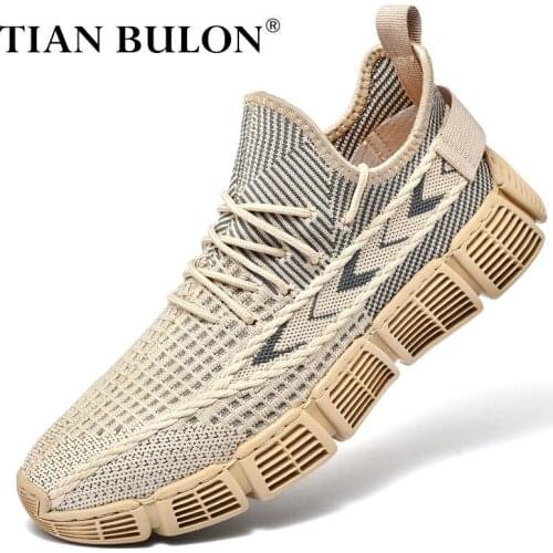 Summer Lightweight Men Sneakers Designer Men Mesh Casual Shoes Breathable Gym Shoes Males Lace-up Leisure Shoe Zapatillas Hombre